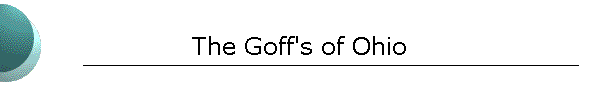 The Goff's of Ohio